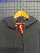 Moletom Supreme Satin Appliqué Black SS26-W9 - Pronta Entrega