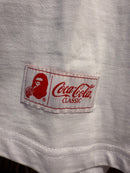 Camiseta BAPE X COCA COLA ‘Abathing Ape’ Branca - Pronta Entrega