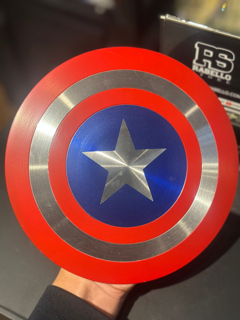 Colecionável Escudo Capitão América Metal - Pronta Entrega