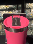 Copo Stanley Rosa Com Abridor de Lata 473ML - Pronta Entrega