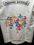 Camiseta Chrome Hearts Color Cruz Branca - Pronta Entrega