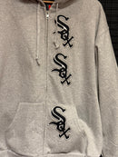 Jaqueta Supreme Chicago White Sox Zip Up Hooded Sweatshirt 'Ash Grey' - Pronta Entrega