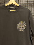 Camiseta Chrome Hearts Back Cruz Glitter Black - Pronta Entrega
