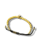 Pulseira Aço Inoxidável Dourada Com Coroa 20 CM - Pronta Entrega