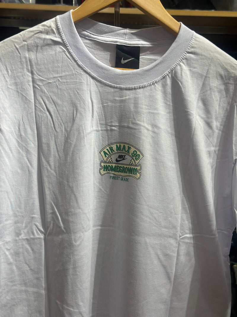Camiseta Oversized Nike Air Max 90 Homegrown Branca - Pronta Entrega