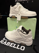 Tênis Off-White Out of Office 'White Black' - Pronta Entrega