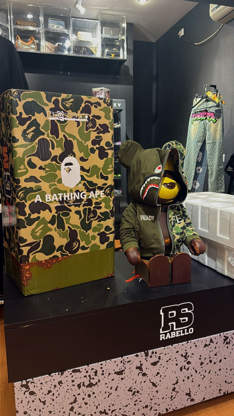 BE@RBRICK Bape Ready Made 1000%, 2018 - Pronta Entrega