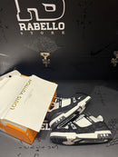 Tênis Louis Vuitton LV Trainer White Black  - Pronta Entrega