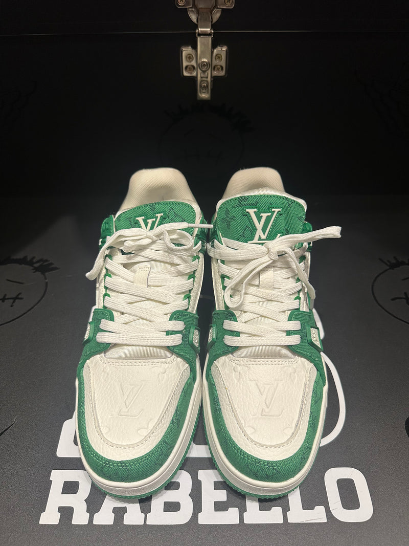 Tênis Louis Vuitton LV Trainer Green - Pronta Entrega