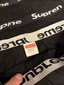 Supreme Pack Cueca Boxer 3 Peças Preta - Pronta Entrega