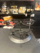 Óculos Miu Miu Redondo Armação Black Lente Clear - Pronta Entrega