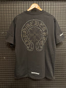 Camiseta Chrome Hearts Logo Brilliant Black - Pronta Entrega