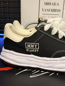 Tênis Maison Mihara Yasuhiro Blakey OG Sole Canvas Low Black - Pronta Entrega