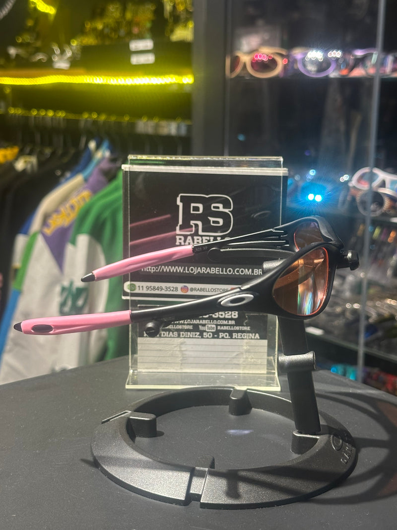 Óculos Oakley Minute Black Pink Lente Prizm - Pronta Entrega