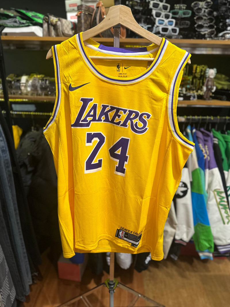 Jersey Nike NBA Los Angeles Lakers Icon Edition Yellow Kobe Bryant #24 - Pronta Entrega