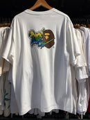 Camiseta BAPE ‘Graffiti A Bathing Ape Relaxed Fit Tee’ Branca - Pronta Entrega