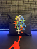 Almofada Chrome Hearts Multicruz Colors 30x30 - Pronta Entrega