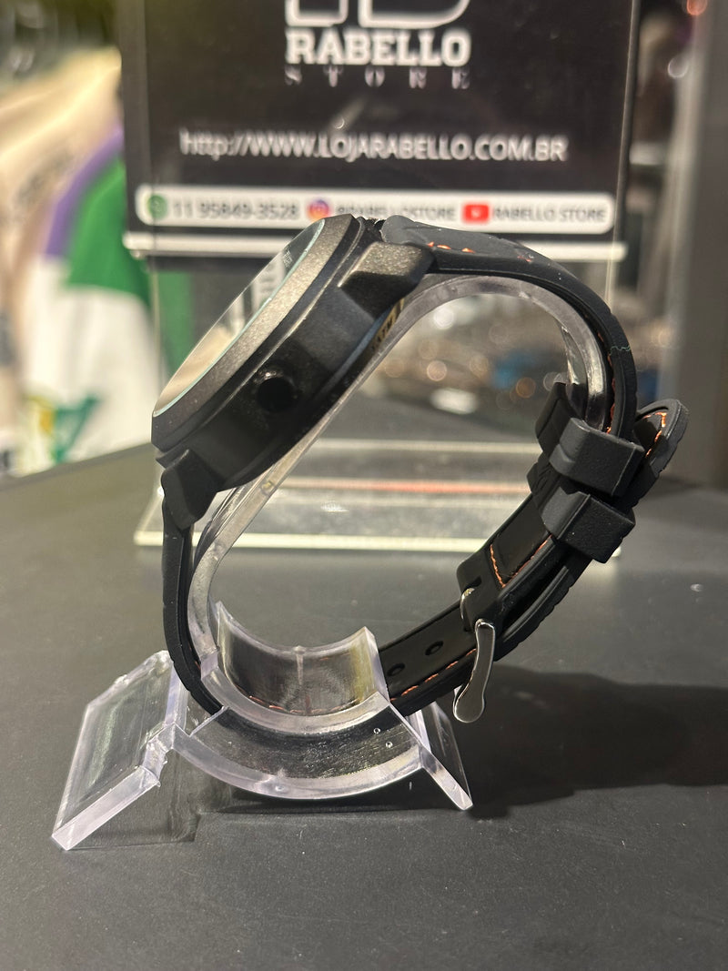 Relógio Bvlgari Octo Black/Orange - Pronta Entrega