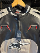 Jaqueta Alpinestars Advance Preta Branca - Pronta Entrega