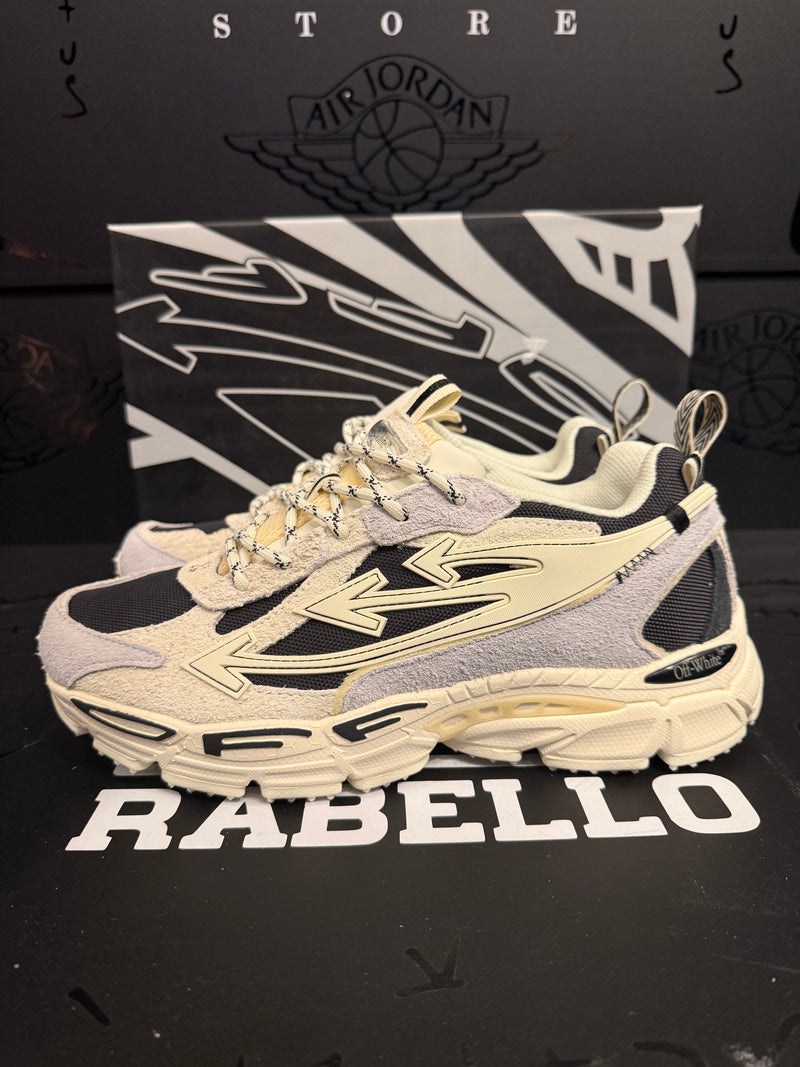 Tênis Off-White Be Right Back Suede Black White - Pronta Entrega