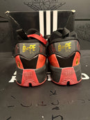 Tênis Adidas Dame 9 x Bape Black Red - Pronta Entrega
