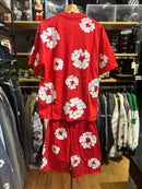 Conjunto Denim Tears Vermelho Camiseta + Short - Pronta Entrega