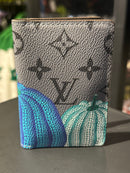 Carteira Louis Vuitton Yayoi Kusama Silver Blue - Pronta Entrega