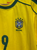 Camiseta Nike Retrô Seleção Brasileira 2002 Ronaldo