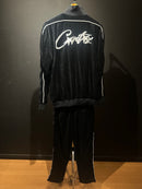 Conjunto Corteiz VVS Velour Jacket Black - Pronta Entrega