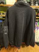 Jaqueta Supreme Pullover Half Zip Milano Preta - Pronta Entrega