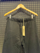 Calça Moletom Essentials Black Logo Black - Pronta Entrega