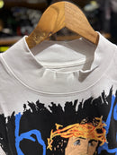 Camiseta Jesus is King ‘Sunday Service’ Oversized Branca - Pronta Entrega