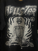 Camiseta Hellstar “Reach Your Inner Peace” Preta - Pronta Entrega