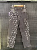 Calça Louis Vuitton Jeans Monogram Preto - Pronta Entrega