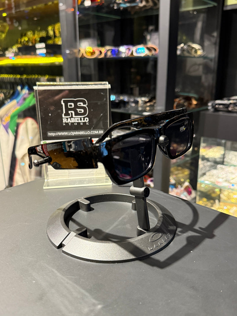 Óculos Palm Angels Retangular Lente Preto  - Pronta Entrega
