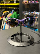 Óculos Oakley Eye Jacket Lilac Lente Espelhada Prata  - Pronta Entrega