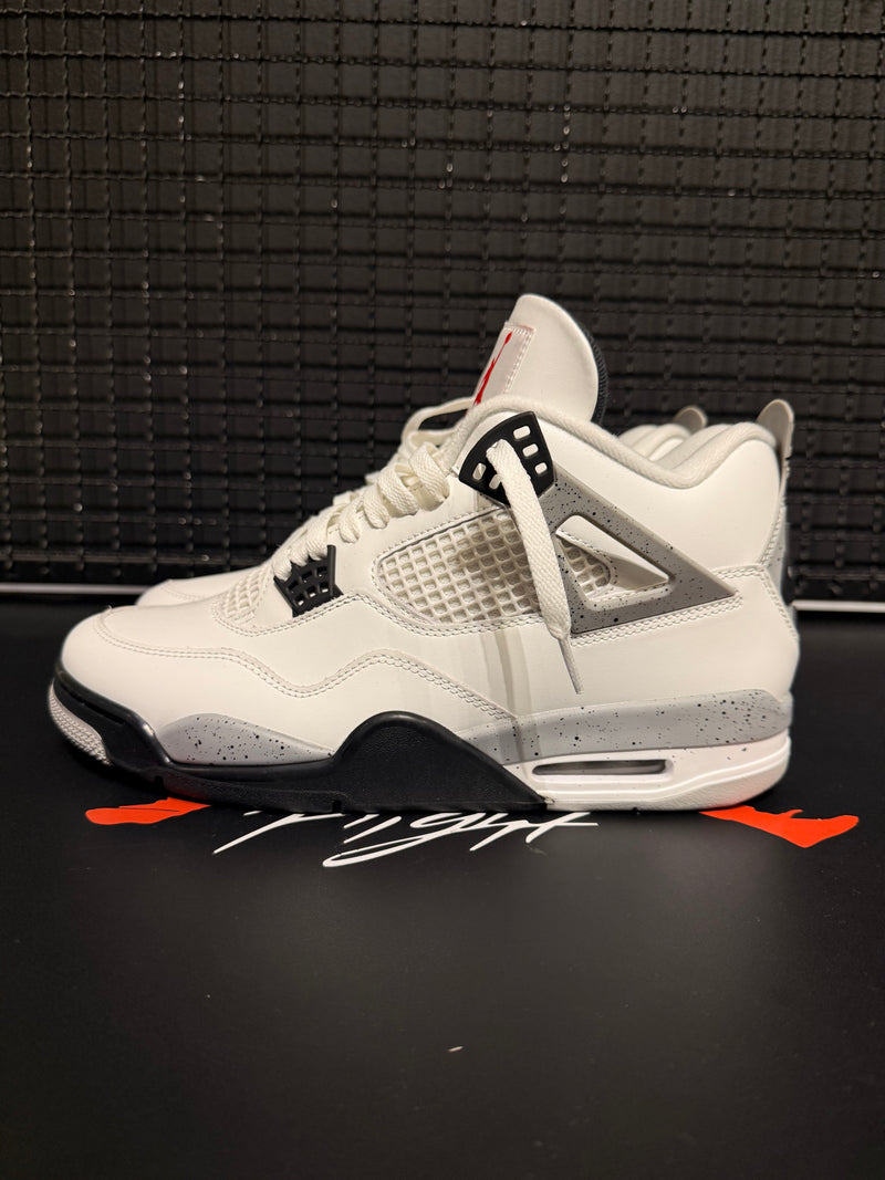 Tênis Nike Air Jordan 4 “White Cement” - Pronta Entrega