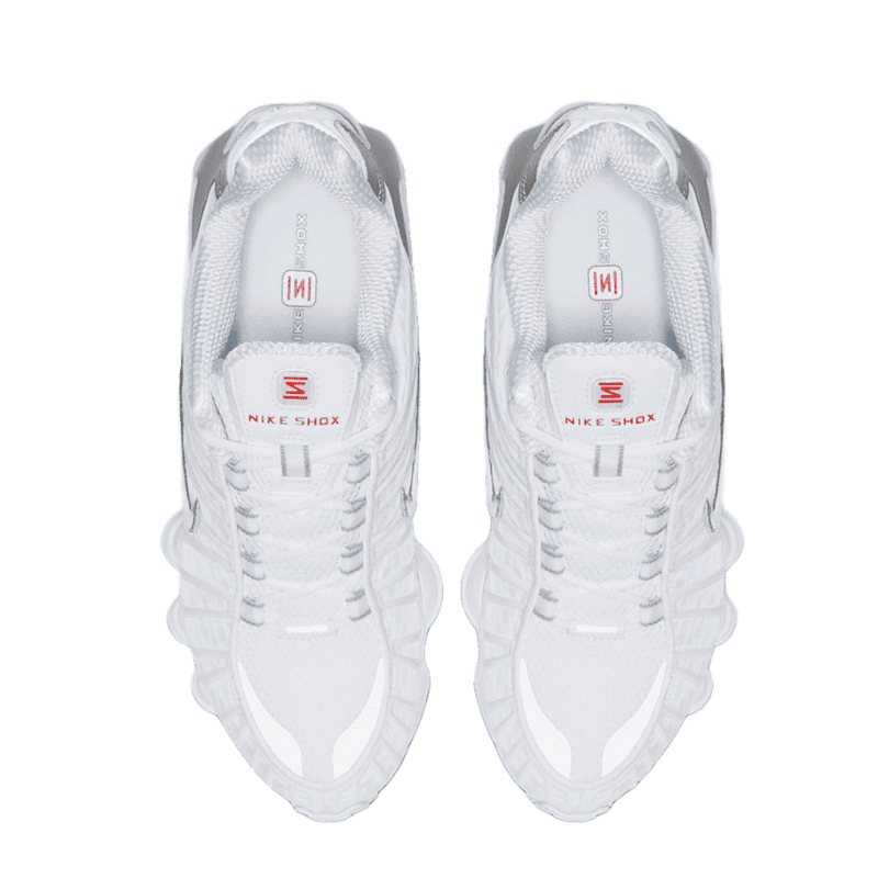 Nike Shox TL Triple White - Pronta Entrega