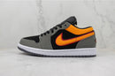 Jordan 1 Low Graphite Vivid Orange - Encomenda
