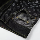Calça Louis Vuitton x Nigo Monogram Patchwork Denim - Encomenda