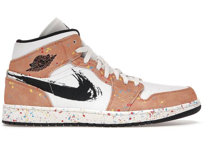 Jordan 1 Mid SE Brushstroke - Encomenda