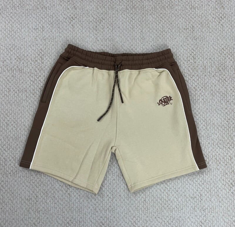 Conjunto Synaworld Pipe Hoodie & Shorts Bege - Encomenda