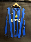 Camisa Umbro Internazionale De Milão Manga Longa 1997/98 Ronaldo
