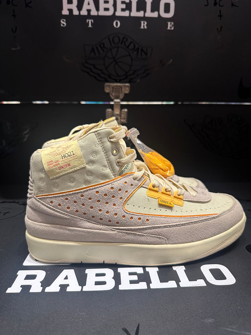 Tênis Nike Air Jordan 2 X Union LA “Rattan” - Pronta Entrega