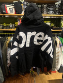 Moletom Supreme Big Logo Jacquard Preto - Pronta Entrega