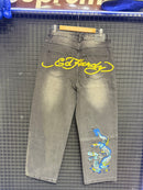 Calça Jeans Ed Hardy Blue Dragon - Pronta Entrega