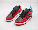 Jordan 1 Low Bred Toe Red - Encomenda