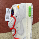 Nike Dunk Low Off-White Lot 13:50 - Encomenda