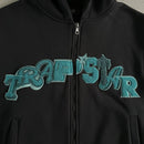 Conjunto Trapstar Wildcard Chenille BlueBlack - Encomenda