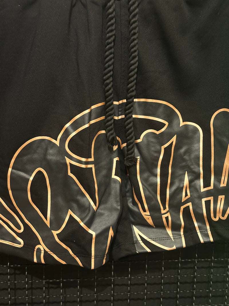 Conjunto Syna Camiseta + Short Black/Rose - Pronta Entrega